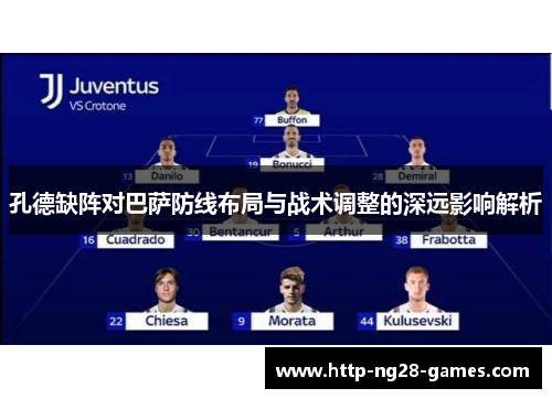 孔德缺阵对巴萨防线布局与战术调整的深远影响解析